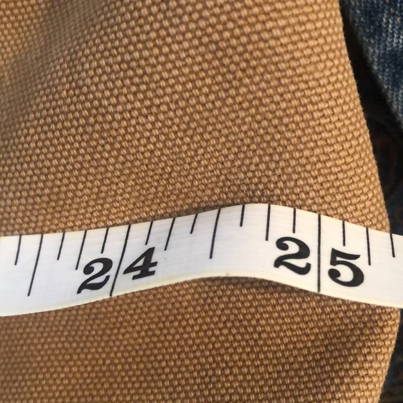 Men’s VTG Y2k thrashed carhartt corduroy collar blanket lined jacket - Picture 12 of 15